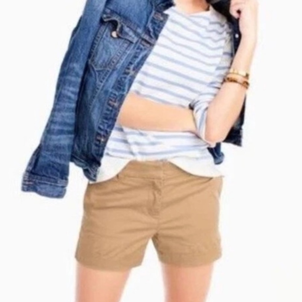 NWT JCrew Women 7” Chino Shorts, size 2